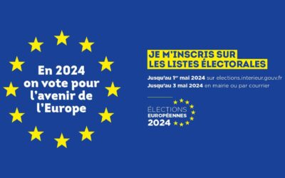 Elections Européennes 2024 –  Inscription sur les listes électorales