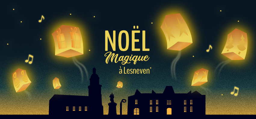 La magie de Noël s’installe à Lesneven !