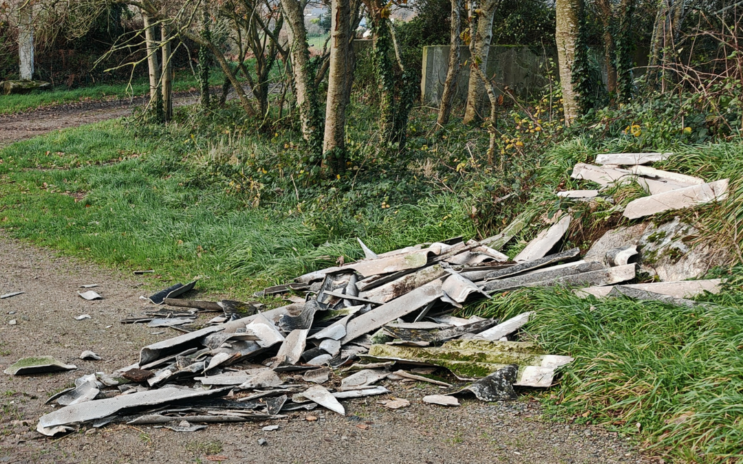 Alerte mairie de Lesneven : Dépôt sauvage d&rsquo;amiante – Tolérance zéro !
