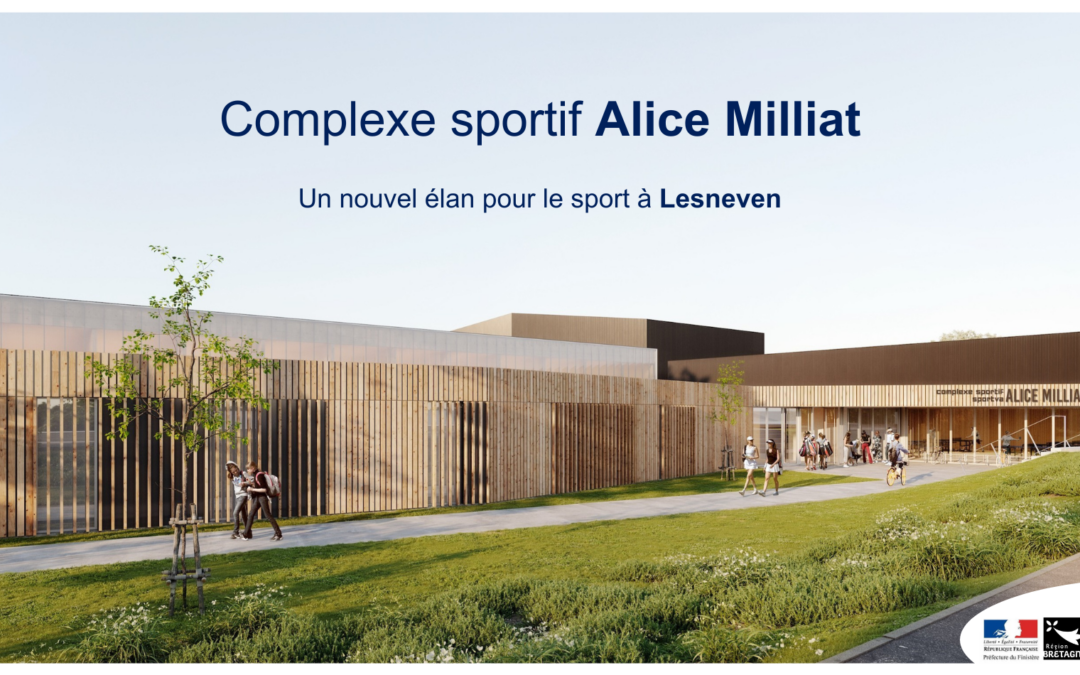 Inauguration complexe sportif Alice Milliat