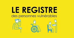 Rappel – Registre des personnes vulnérables