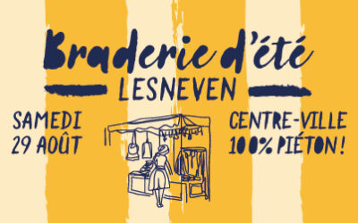 Braderie d’été et moules-frites à Lesneven