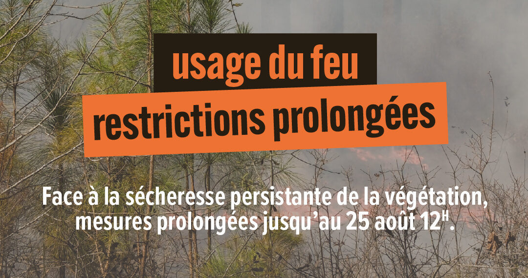 Risques incendies dans le Finistère : adaptation et prolongation des mesures de prévention