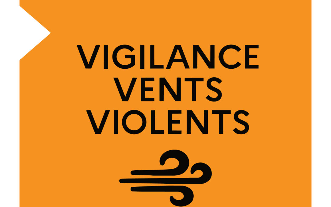Tempête Austen – Vigilance orange vent